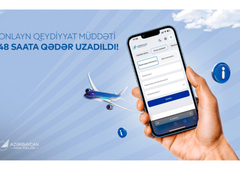 AZAL sərnişinləri üçün onlayn qeydiyyat imkanlarını genişləndirir