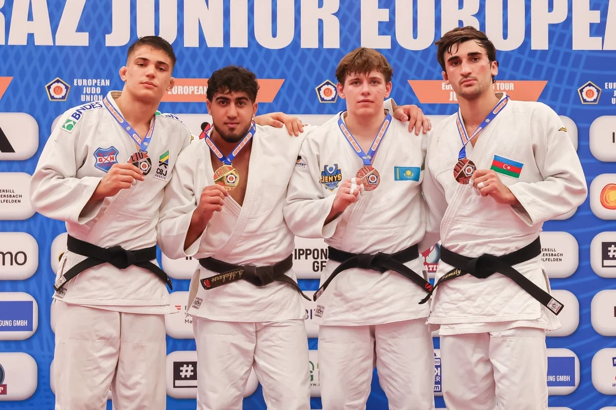 Azərbaycan cüdoçuları Avropa Kubokunun son günündə dörd medal qazanıblar Azərbaycan cüdoçuları Avropa Kubokunun son günündə dörd medal qazanıblar