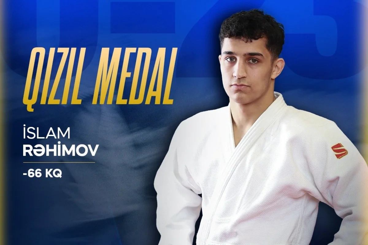 Azərbaycan cüdoçusu İslam Rəhimov İtaliyada Avropa çempionu olub