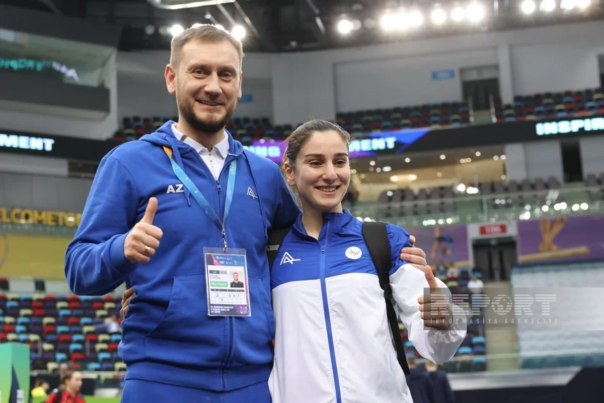 Azərbaycan gimnastı Dünya Kubokunda gümüş medal qazanıb Azərbaycan gimnastı Dünya Kubokunda gümüş medal qazanıb