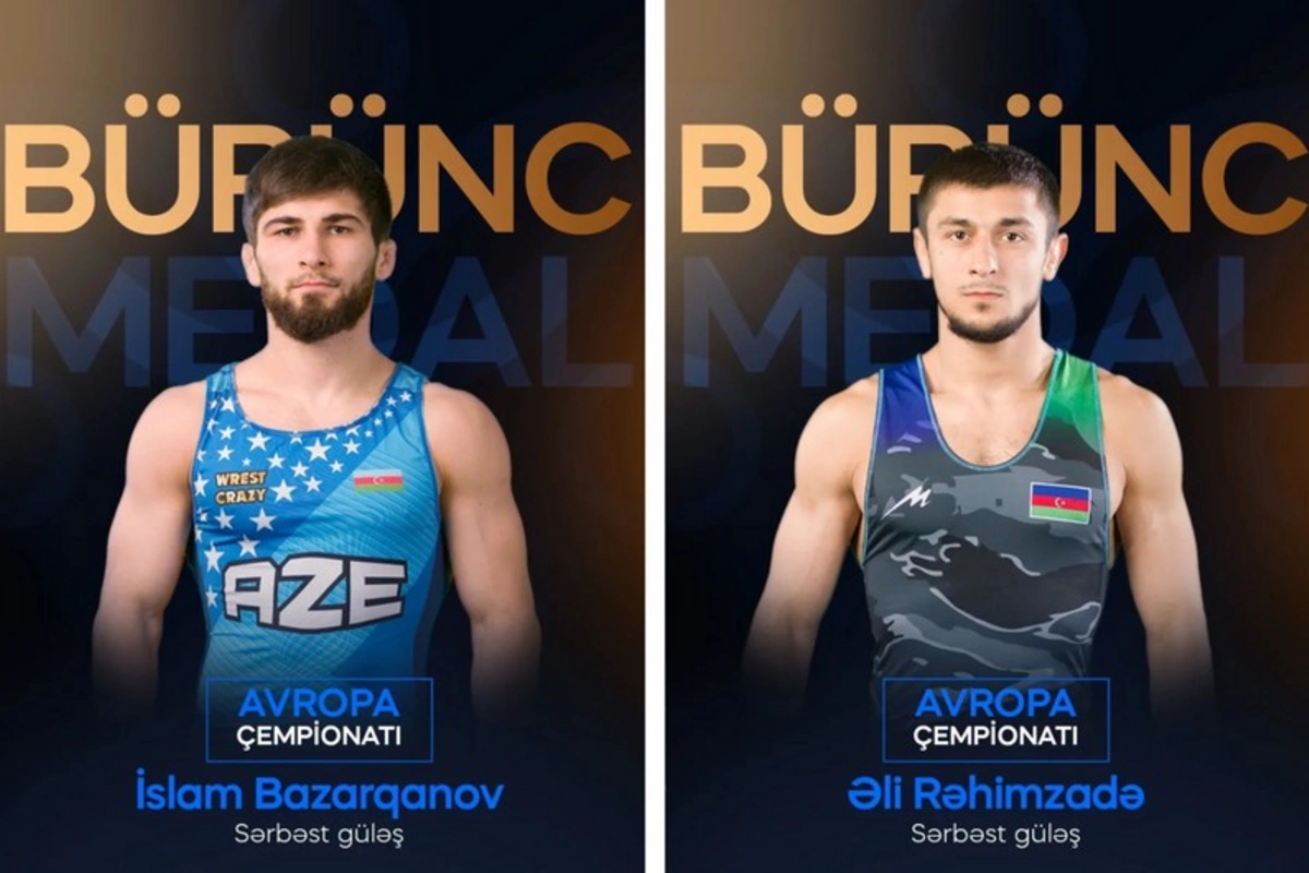 Azərbaycan güləşçisi Avropa çempionatının bürünc medalını qazanıb