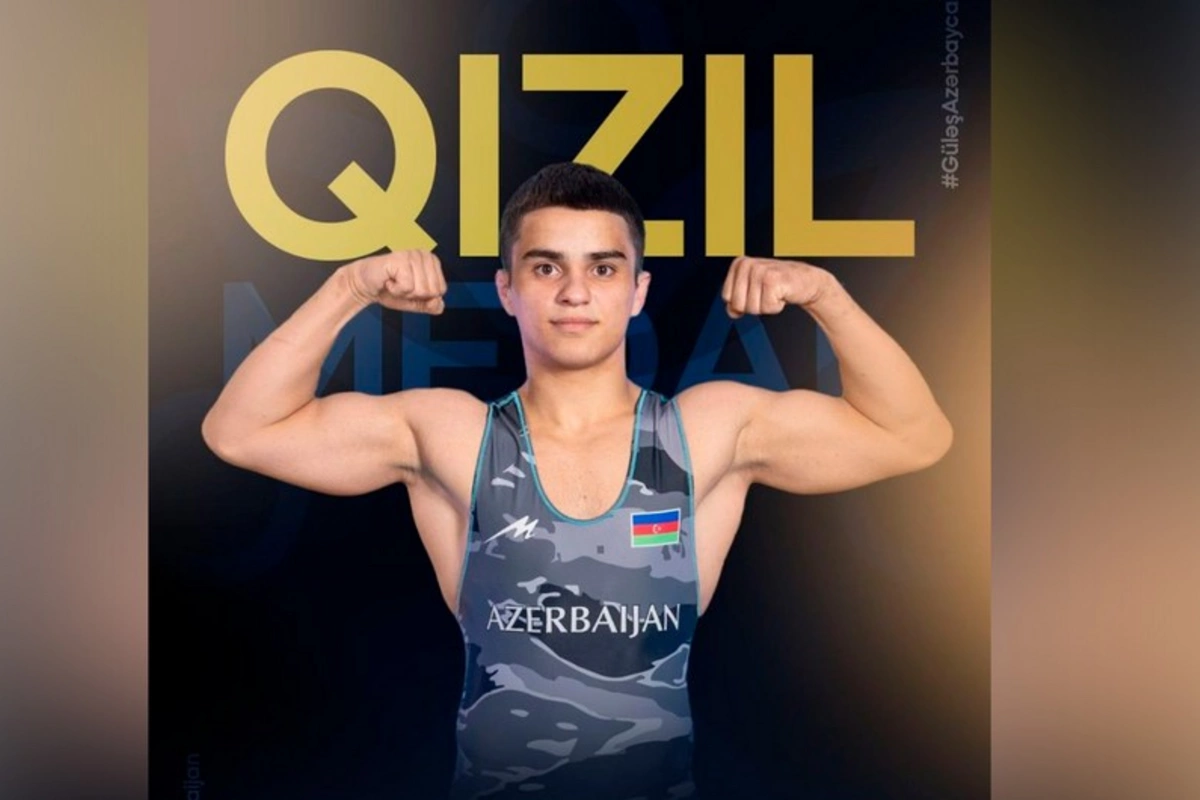 Azərbaycan güləşçisi Avropa çempionu olub