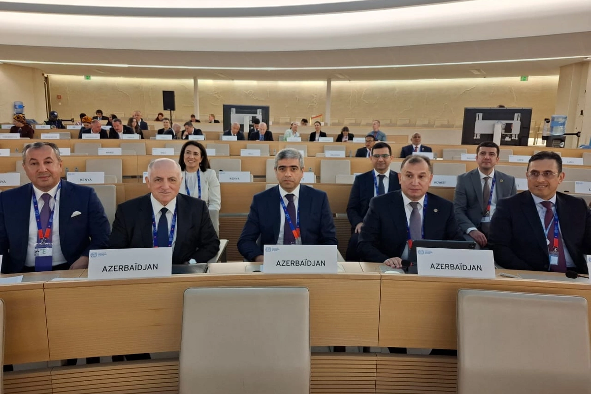 Azərbaycan Həmkarlar İttifaqları Konfederasiyasının sədri BƏT-in sessiyasında çıxış edib