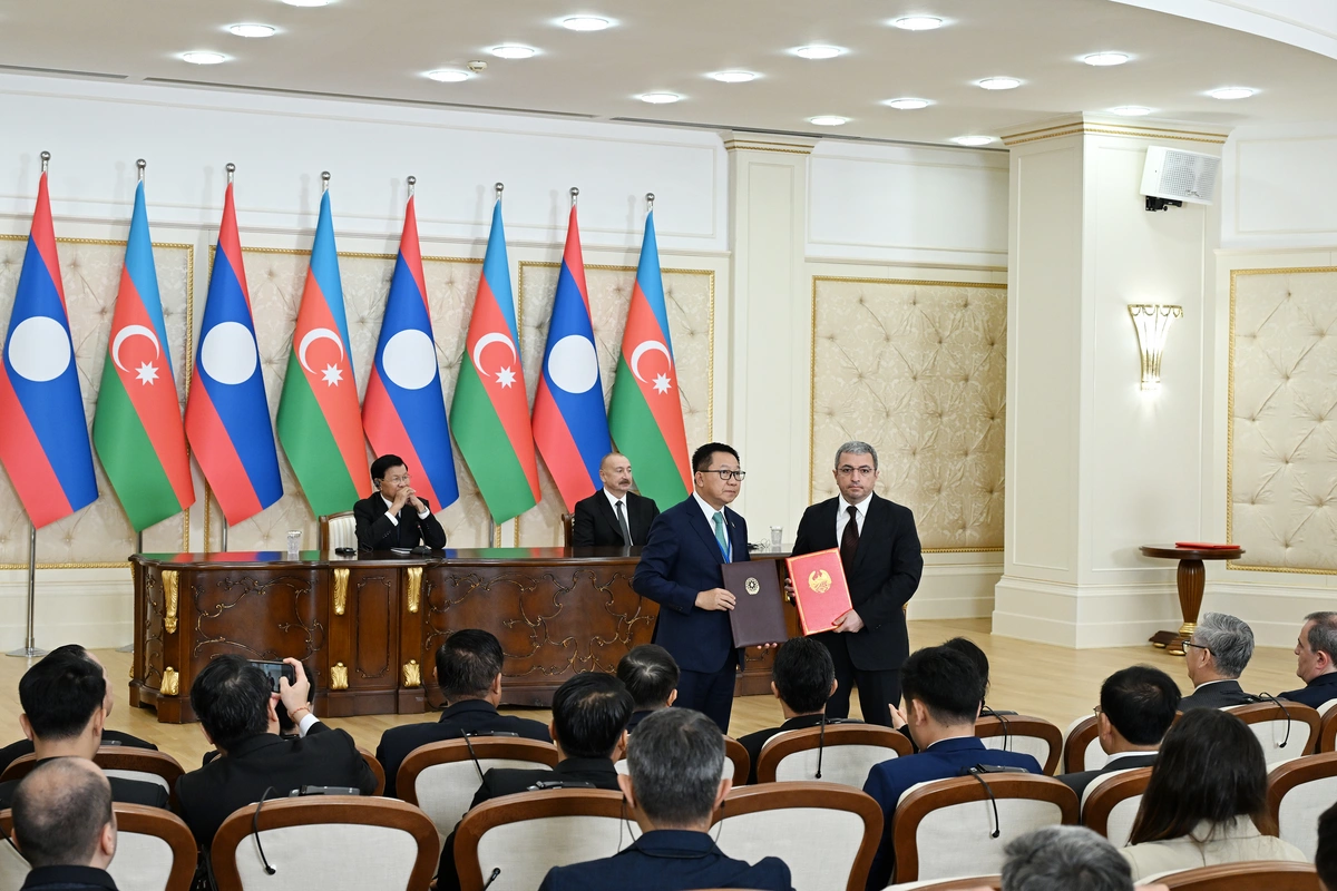Azərbaycan ilə Laos arasında Birgə Bəyanat qəbul olunub və iki sənəd mübadilə edilib