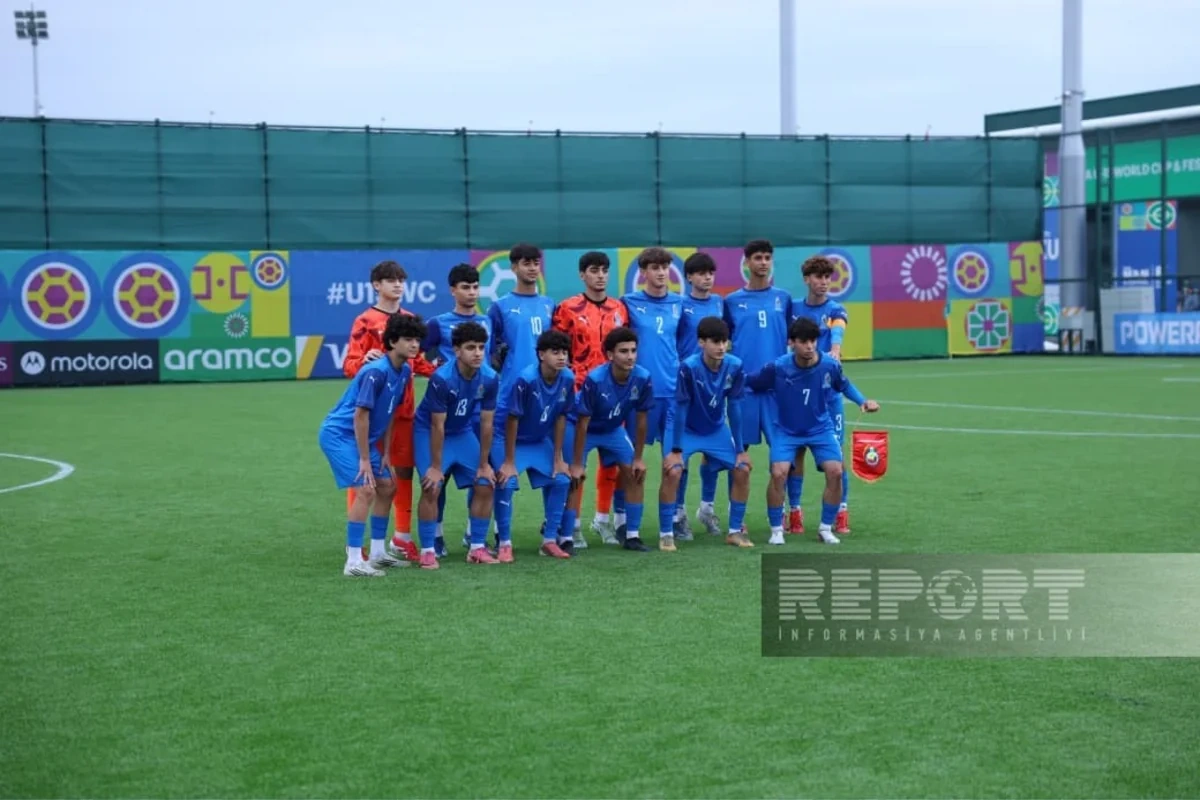 Azərbaycan millisi FIFA U-15 dünya çempionatı və festivalında bu gün sonuncu matçına çıxacaq Azərbaycan millisi FIFA U-15 dünya çempionatı və festivalında bu gün sonuncu matçına çıxacaq