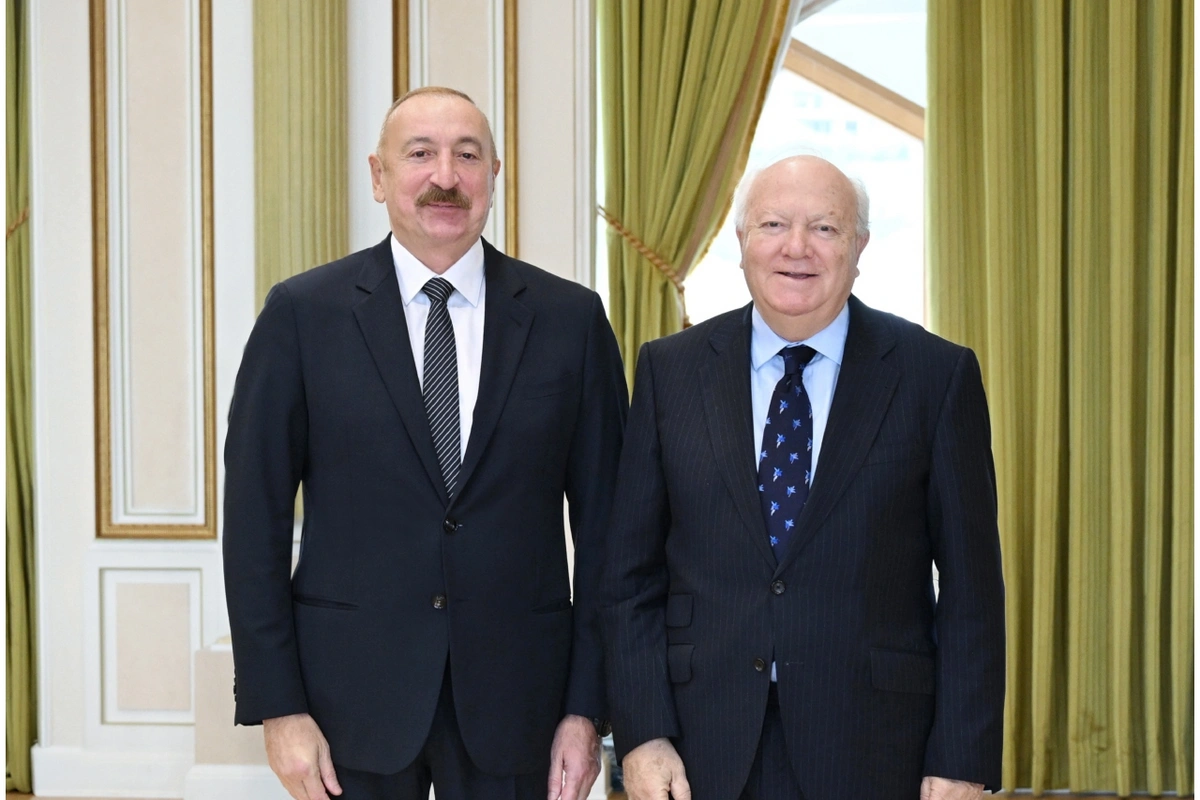 Azərbaycan Prezidenti İlham Əliyev BMT-nin Sivilizasiyalar Alyansının ali nümayəndəsini qəbul edib
