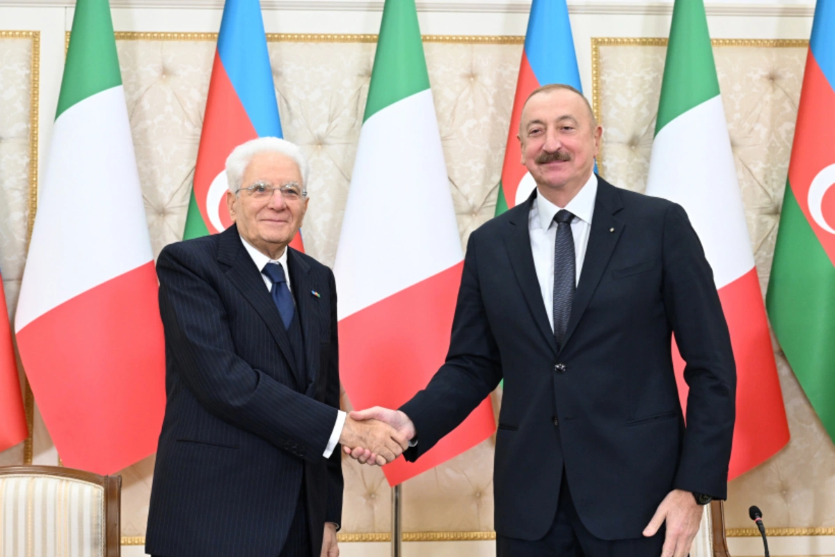 Azərbaycan və İtaliya prezidentləri mətbuata bəyanatlarla çıxış ediblər