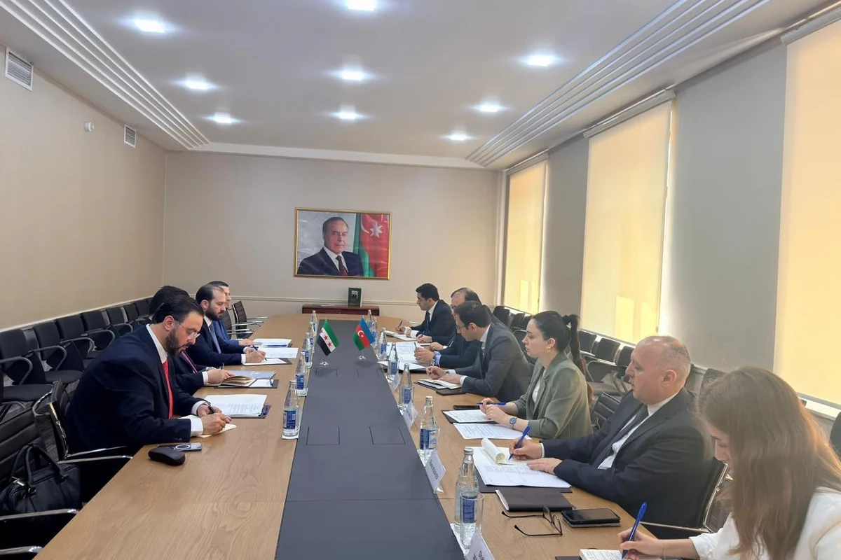 Azərbaycan və Suriya arasında ilk konsulluq məsləhətləşmələri keçirilib