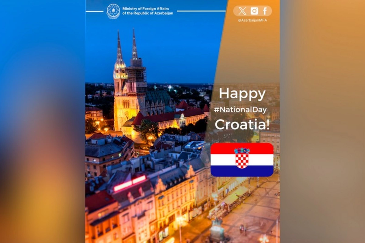 Azərbaycan XİN Xorvatiyanı təbrik edib