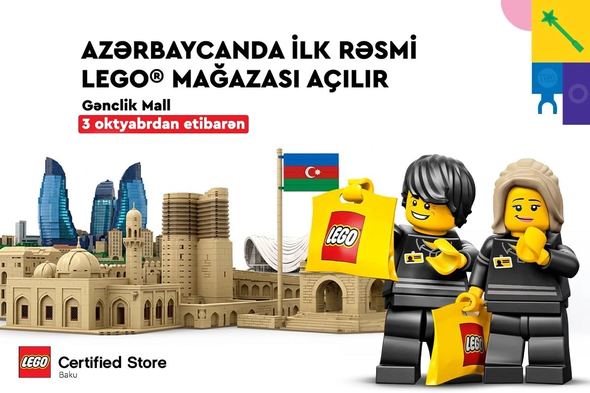 Azərbaycanda ilk LEGO Certified Store 