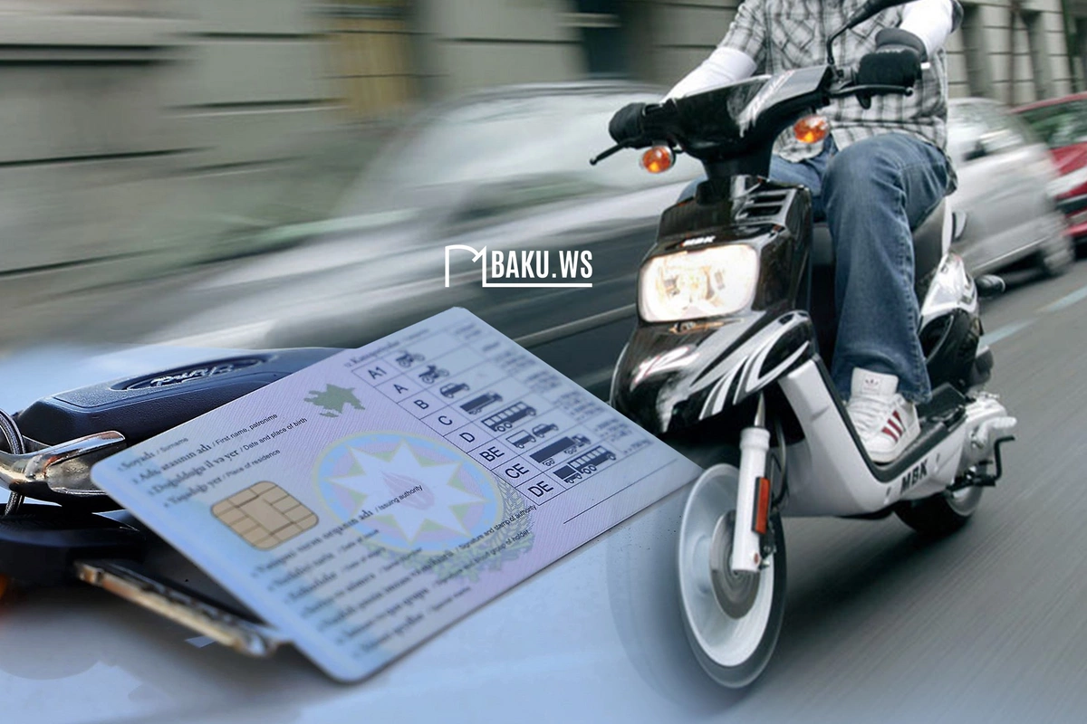 Azərbaycanda moped idarə etmək üçün sürücülük vəsiqəsi tələb olunacaq Azərbaycanda moped idarə etmək üçün sürücülük vəsiqəsi tələb olunacaq