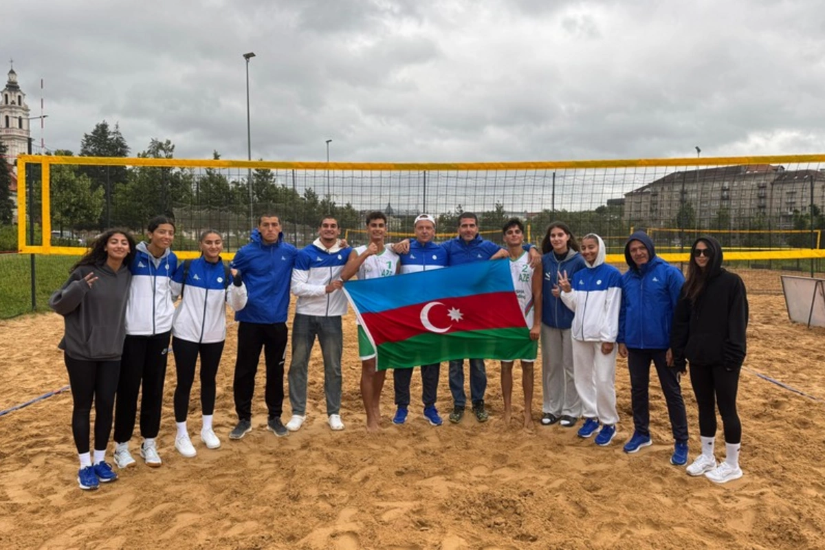 Azərbaycanın çimərlik voleybolu üzrə milliləri Ermənistan və Gürcüstan yığmalarına qalib gəlib