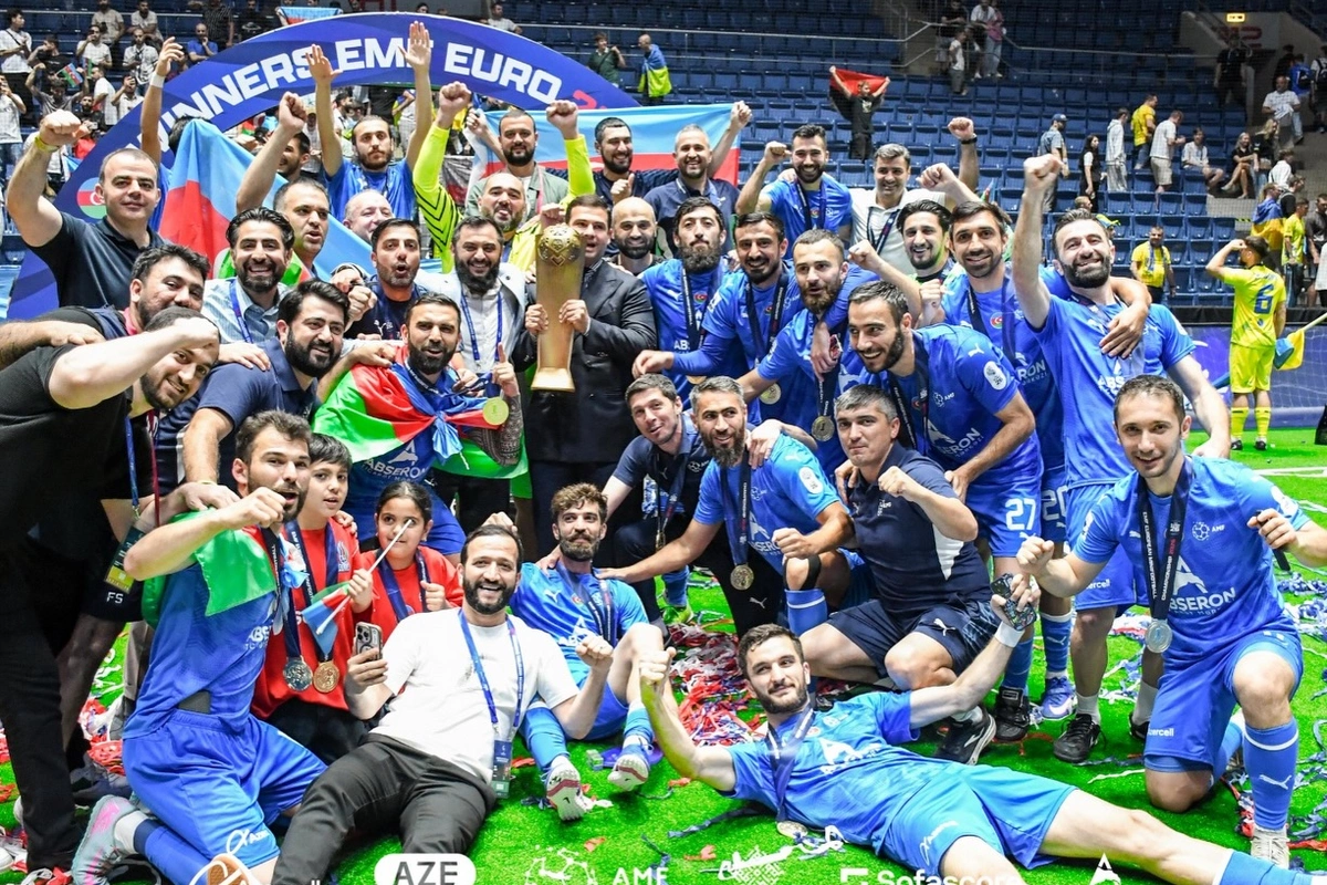 Azərbaycanın minifutbol millisi ikinci dəfə Avropa çempionu oldu