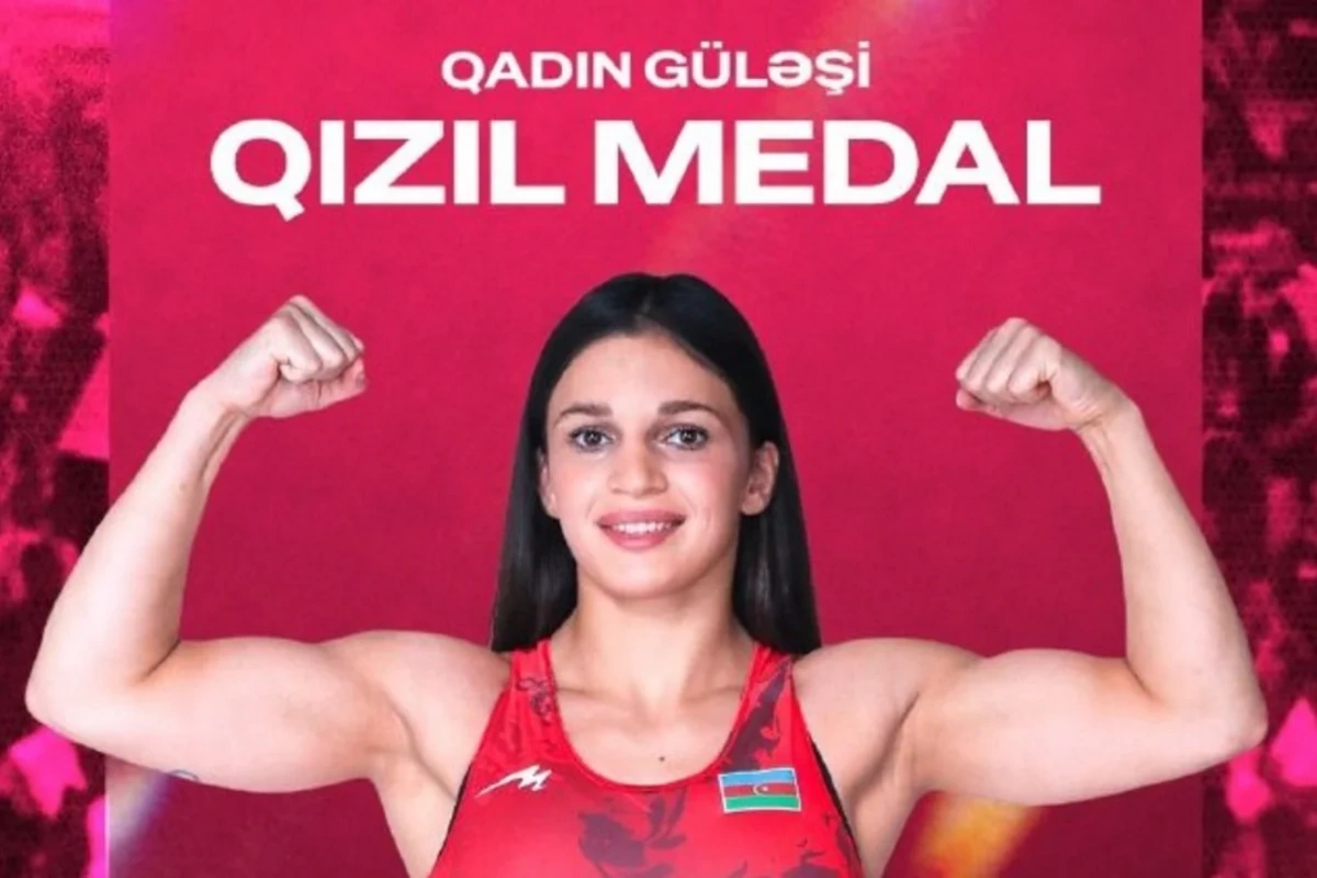 Azərbaycanın qadın güləşçisi Ruzanna Məmmədova Avropa çempionu olub