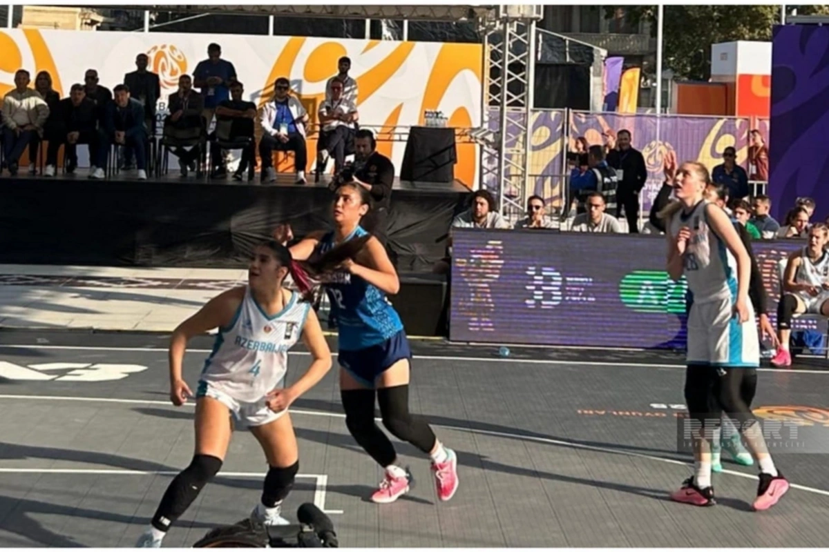 Azərbaycanın qızlardan ibarət 3x3 basketbol milisi III MDB Oyunlarında gümüş medal qazanıb