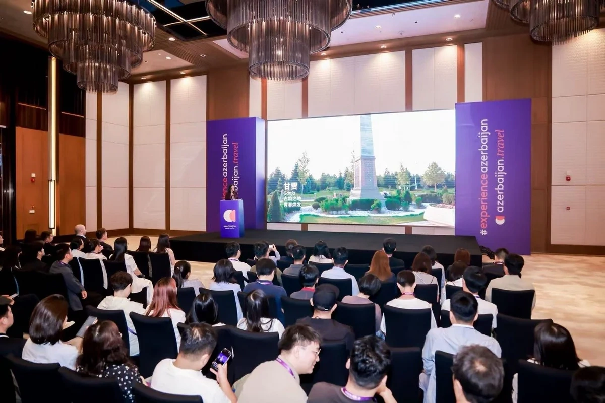 Azərbaycanın turizm potensialı Çində tanıdılır Azərbaycanın turizm potensialı Çində tanıdılır