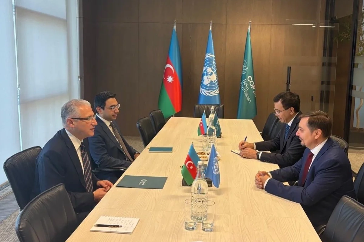Azərbaycanla BMT Xəzərdə suyun səviyyəsinin azalmasını müzakirə edib Azərbaycanla BMT Xəzərdə suyun səviyyəsinin azalmasını müzakirə edib