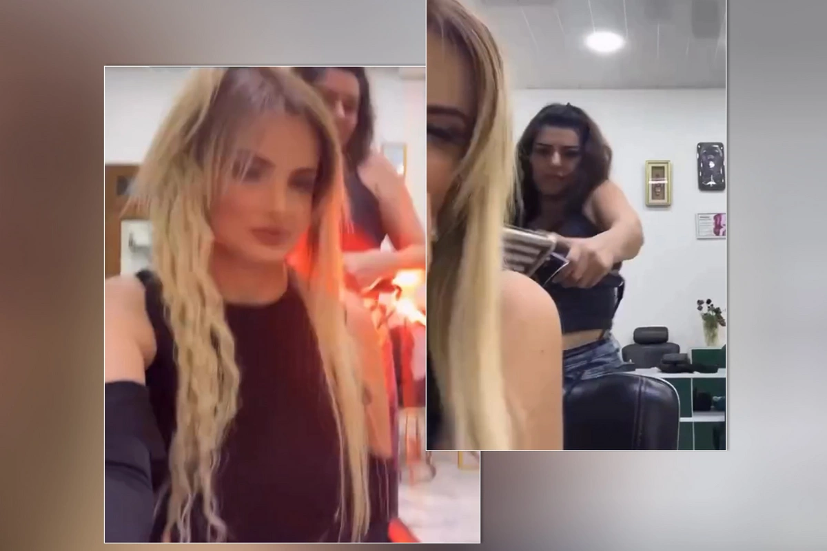 Azərbaycanlı müğənninin başında FEN YANDI - ANBAAN GÖRÜNTÜ