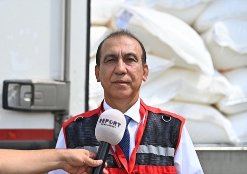 AzQAC-ın vitse-prezidenti: “Ümid edirik ki, gətirdiyimiz ərzaq yükü tezliklə erməniəsilli sakinlərə çatdırılacaq”