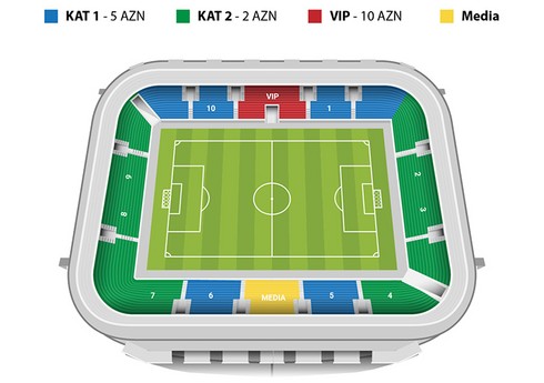 Azərbaycan – İordaniya oyununun biletləri satışa çıxarılıb