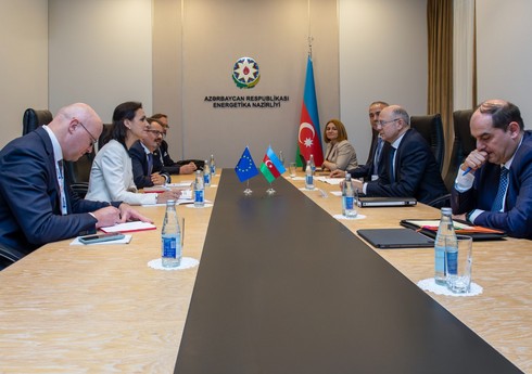 Azərbaycan Aİ ilə Xəzər-Avropa Yaşıl Enerji Dəhlizinin yaradılmasını müzakirə edib