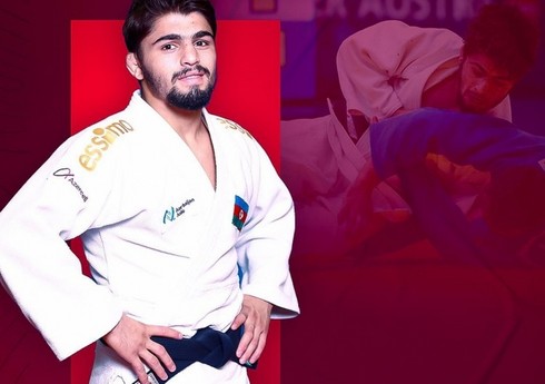 Azərbaycan cüdoçusu Böyük Dəbilqə turnirində üçüncü yeri tutub