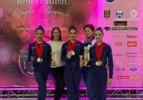 Azərbaycan gimnastları beynəlxalq turnirdə 13 medal qazanıblar