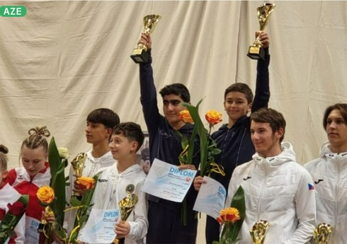 Azərbaycan gimnastları beynəlxalq turnirdə qızıl medal qazanıblar