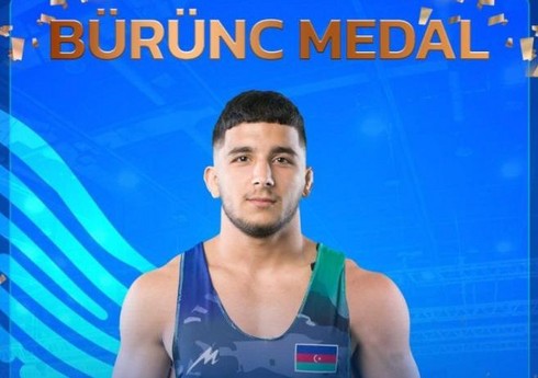 Azərbaycan güləşçisi dünya çempionatında bürünc medal qazanıb
