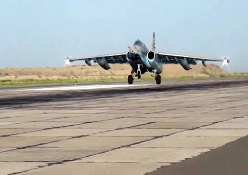 Azərbaycan Hərbi Hava Qüvvələrinin aviasiya vasitələri təlim-məşq uçuşlarını icra edir