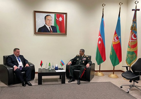 Azərbaycan ilə Belarus arasında hərbi əməkdaşlıq məsələləri müzakirə edilib Azərbaycan ilə Belarus arasında hərbi əməkdaşlıq məsələləri müzakirə edilib