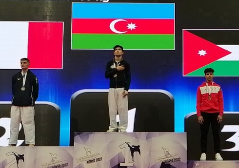 Azərbaycan karateçiləri dünya çempionatında 1 qızıl, 2 bürünc medal qazanıblar