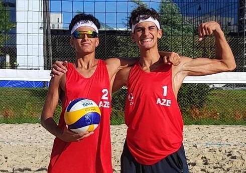 Azərbaycan komandası beynəlxalq voleybol turnirində 1/8 finala yüksəlib