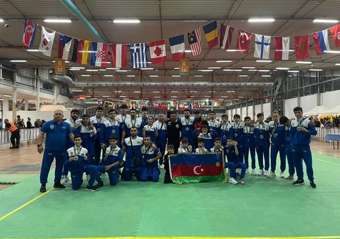 Azərbaycan kunq-fu millisi dünya çempionatında 37 medal qazanıb