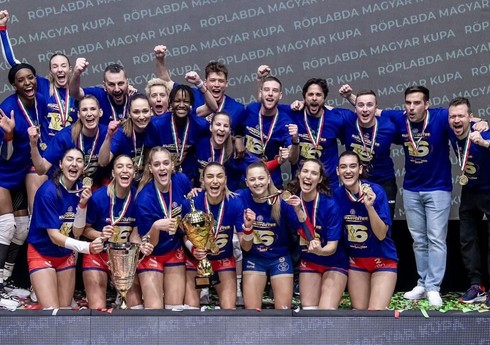 Azərbaycan millisinin kapitanı Macarıstan Kubokunu qazanıb