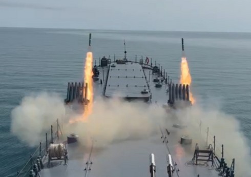 Azərbaycan Ordusunun Xəzər dənizində keçirdiyi taktiki təlimlər başa çatıb