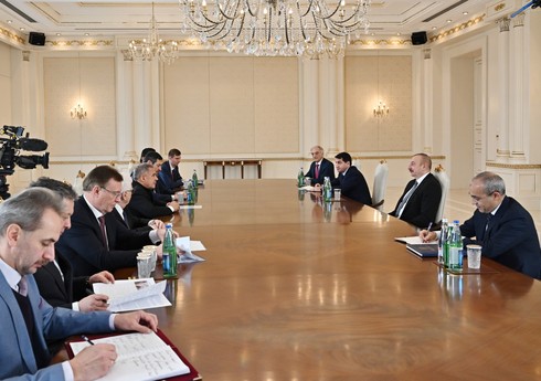 Azərbaycan Prezidenti Tatarıstan Prezidentini qəbul edib - YENİLƏNİB