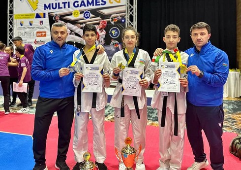 Azərbaycan taekvondoçuları Multi Avropa Oyunlarında daha 3 medal qazanıblar