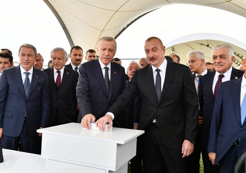 “Azərbaycan-Türkiyə Beynəlxalq Meşə Təlim Mərkəzi”, “Ağıllı Tingçilik” və “Dostluq Meşəsi” Kompleksinin təməli qoyulub - YENİLƏNİB