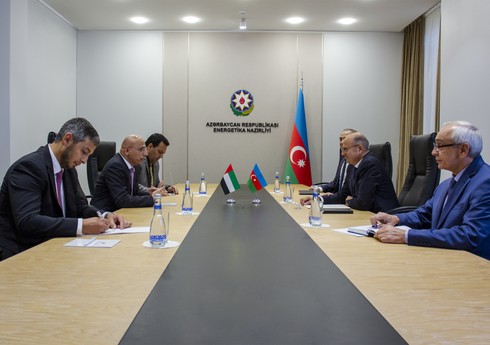Azərbaycan və BƏƏ enerji sahəsinin genişləndirilməsini müzakirə edib