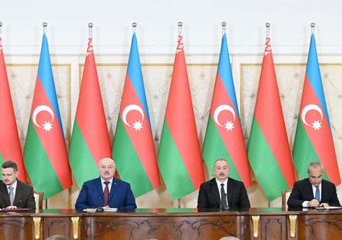 Azərbaycan və Belarus arasında doqquz sənəd imzalanıb - YENİLƏNİB