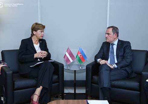 Azərbaycan və Latviyanın XİN başçıları regional və beynəlxalq təhlükəsizlik məsələlərini müzakirə ediblər - YENİLƏNİB