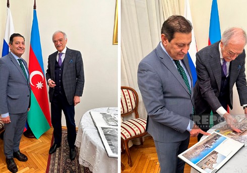 Azərbaycan və Pakistanın Rusiyadakı səfirləri görüşüb