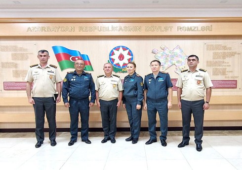 Azərbaycan və Qazaxıstanın hərbi hüquqşünaslarının görüşü keçirilib