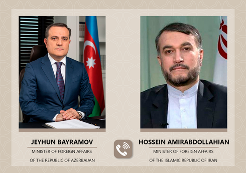 Azərbaycan və İran XİN başçıları münasibətlərdəki son vəziyyəti müzakirə ediblər