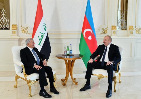 Azərbaycan və İraq prezidentlərinin təkbətək görüşü keçirilib - YENİLƏNİB