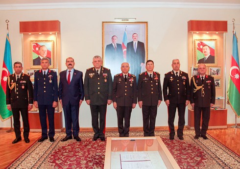 Azərbaycan və Türkiyə generalları iki ölkə arasında hərbi təhsil sahəsində görülən işləri müzakirə ediblər
