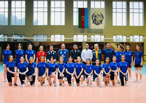 Azərbaycan Voleybol Federasiyası Tovuzda təlim-məşq toplanışı təşkil edib