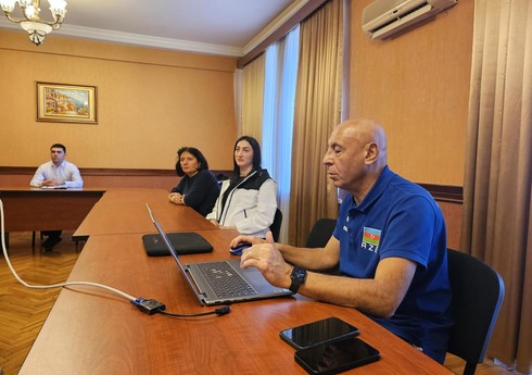 Azərbaycan voleybol millilərinin rəhbəri Gəncə və Tovuzda seminar keçirib