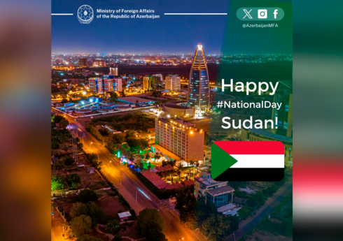 Azərbaycan XİN Sudanı təbrik edib